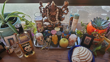 dia de los muertos ofrenda